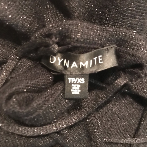 Dynamite Lace-Up Back Sweater - Picture 4 of 4